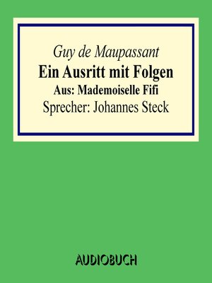 cover image of Ein Ausritt mit Folgen. Aus